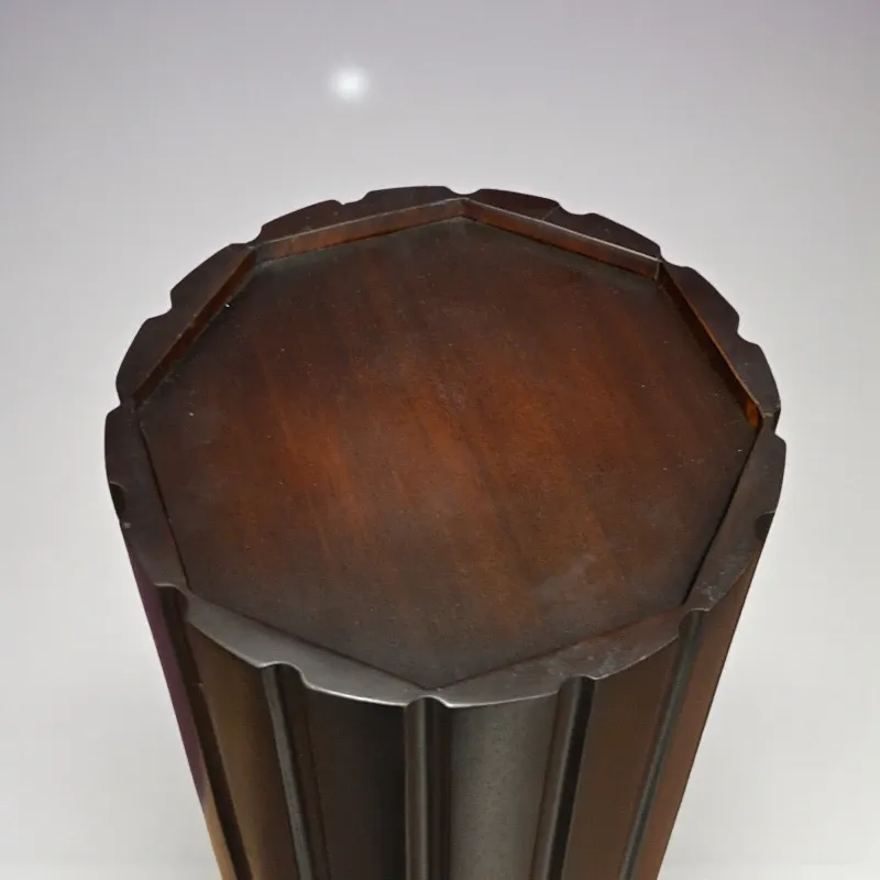 Підставка-колона (7901-031) червоне дерево, махагон 90х50 см 